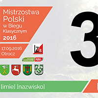 MP2016 Start number