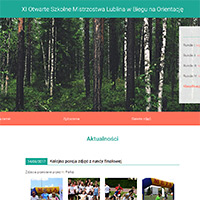 Szkolne Mistrzostwa Website